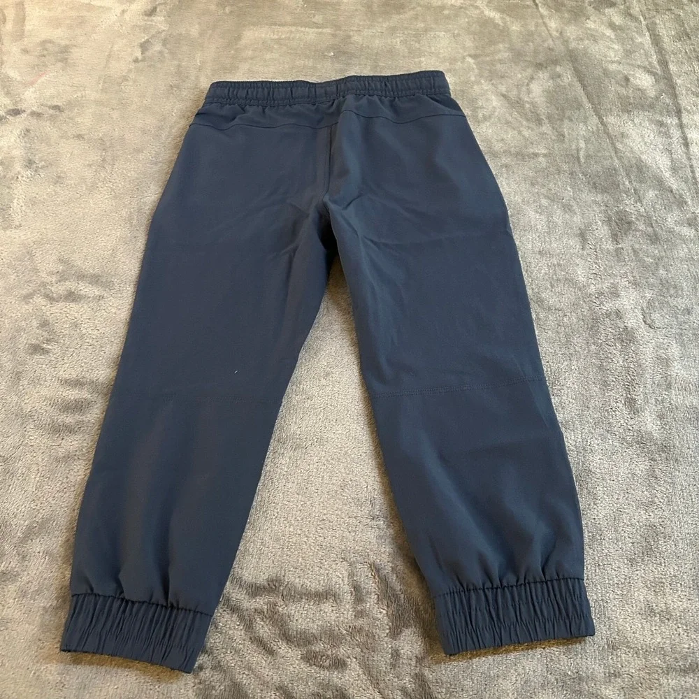 Member's Mark Woven Tech Jogger Pants Zipper Pocket Blue Youth XS‎ (4/5) NWT
